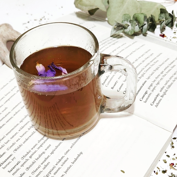 3rd Eye, Focus Tea, Blue Lotus, herbal, loose tea, Infuser, Cottagecore,… - Picture 3 of 5